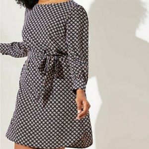 Loft Plus Floral Mosaic Shift Dress